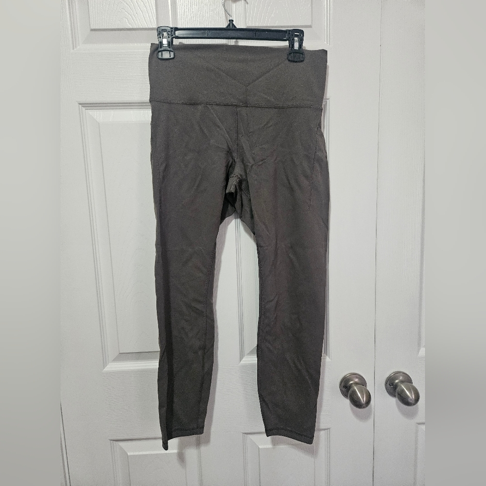 Lululemon Wunder Train High-Rise Tight with Pockets 25" Carob Brown 12 - Picture 2 of 5